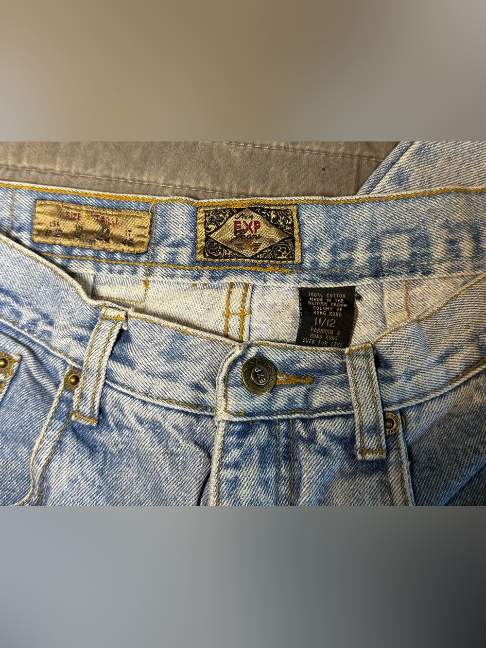 Vintage Express Y2K Light Blue Women’s 90’s Mom Jeans - Picture 8 of 10
